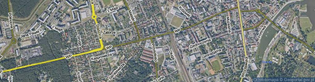 Zdjęcie satelitarne Staffa Leopolda ul.